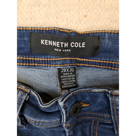 Kenneth Cole Athletic Fit Jeans Mens Size 30 x 28 Blue - Picture 3 of 9